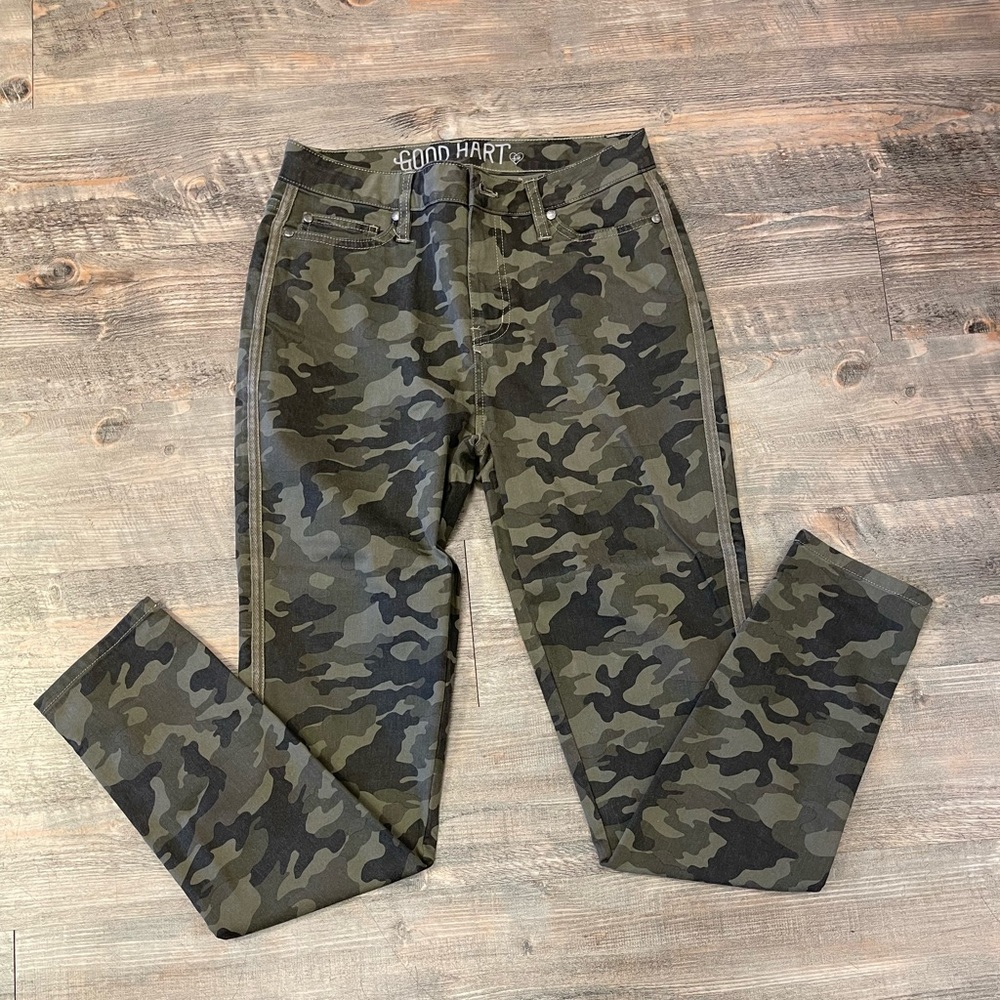 Denim women’s twill camo pants